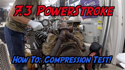 compression tester for 7.3 powerstroke|7.3 powerstroke compression spec.